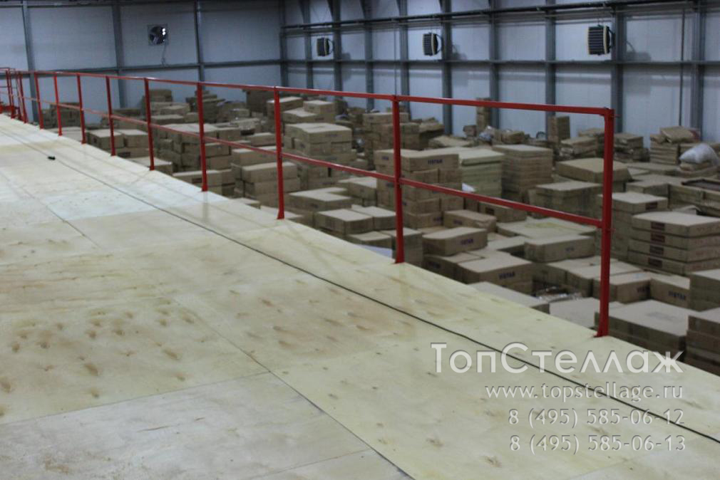 Мезонин, мезонинный стеллаж - ТопСтеллаж